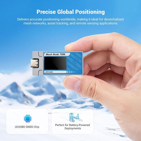 T096 LoRa Node Board nRF52840 SX1262 GNSS Meshtastic Compatible in Kuwait