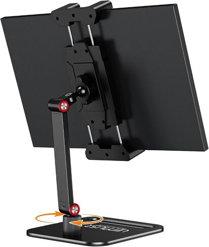 Urmust Dual Arm 15.6" Portable Monitor Stand with 360° Rotating Base-M in Kuwait
