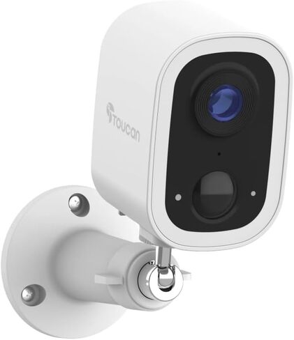 TOUCAN Wireless Security Camera S4, 2K Quad HD Indoor Outdoor Security Camera, Battery Powered, No Subscription Required, Motion Detection, Color Night Vision, 2 Way Audio, Weather Resistant in Saudi Arabia