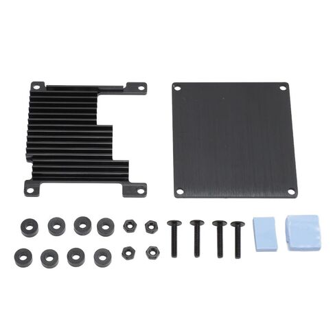 Aluminum Heatsink Case for Orange Pi Zero 3 – Passive Cooling Enclosure with Screw Kit, Precision Cutouts for Motherboard Protection in Kuwait