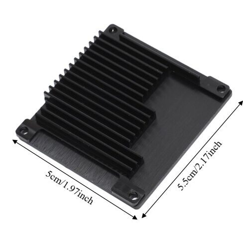 Aluminum Heatsink Case for Orange Pi Zero 3 – Passive Cooling Enclosure with Screw Kit, Precision Cutouts for Motherboard Protection in Kuwait