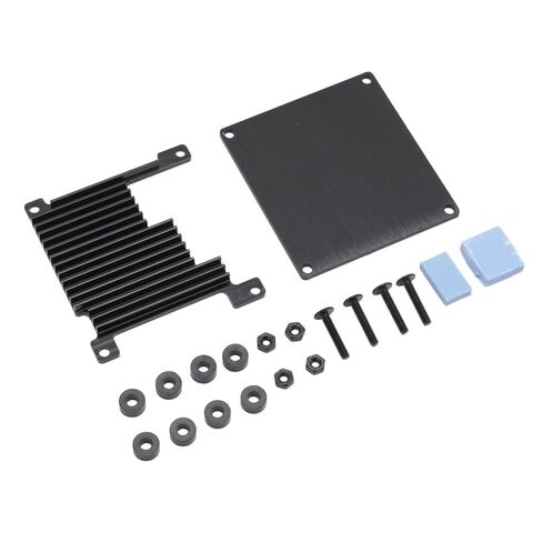 Aluminum Heatsink Case for Orange Pi Zero 3 – Passive Cooling Enclosure with Screw Kit, Precision Cutouts for Motherboard Protection in Kuwait