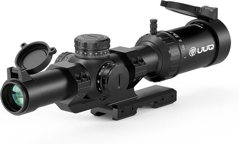 UUQ 1-6/1-10x24 FFP LPVO Rifle Scope with BDC, Optics, Extended Range, 11 Levels Red Illumination,Enhanced Shooting Experience for Tactical Precision in Kuwait