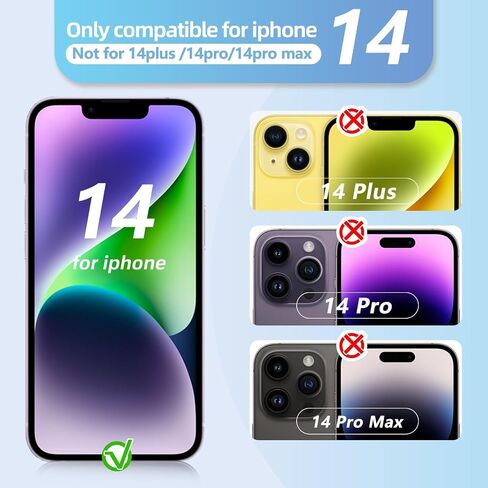 LCD for iPhone 14 Screen Replacement 6.1 Soft OLED for iPhone 14 A2882, A2649, A2881, A2884, A2883 3D Touch LCD Display Digitizer Touch Screen Assembly with Repair Tools Parts in Kuwait