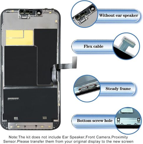 LMQ for iPhone 13 Pro Screen Replacement 6.1'' LCD with Repair Tool Kits in Kuwait