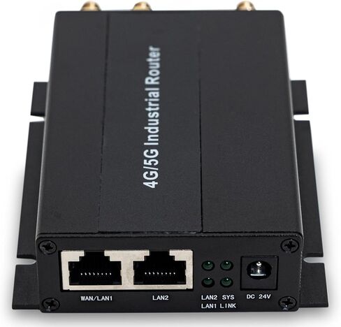 LINBLENET T310-NA 4G LTE Industrial IoT Router, 2.4GHz WiFi, RS232/RS485 Serial DTU, VPN L2TP PPTP, DIN-Rail Cellular Gateway for Remote Monitoring in Kuwait