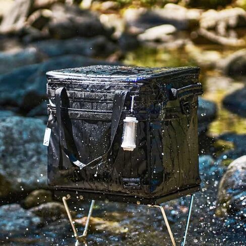 Extra Large Soft Sided Cooler Bag | 48 Can Collapsible Ice Chest with 72H Ice Retention | Leakproof Insulated Portable Cooler for Camping, Beach, Road Trips, Grocery Shopping in Kuwait