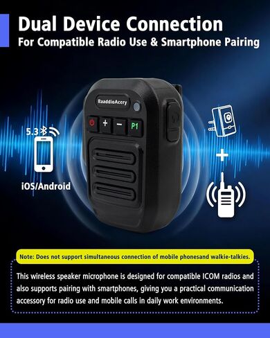 Wireless WalkieTalkie Handheld Speaker Microphone for Motorola & Yaesu in Kuwait