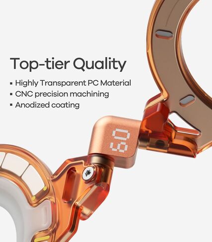Aulumu S26 Ultra Galaxy Aramid Fiber Magnetic Case+G09 Ghost Infinite 360° Magnetic Ring Grip,Includes (S26) Black + (G09) Midnight Gray in Kuwait