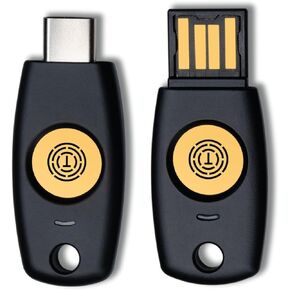 Dual Touch + PIN Security Key Bundle | USB-A & USB-C | FIDO2/WebAuthn/U2F | Passkey | TrustKey T110 & T120 in Kuwait