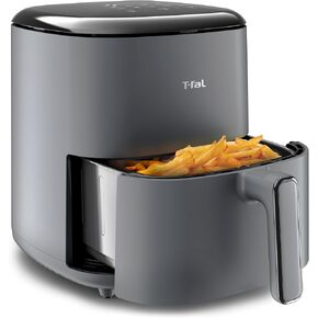 T-fal Easy Fry Max 5.3 qt Digital Air Fryer: 10 Versatile Cooking Programs, Intuitive Touchscreen, Dishwasher-Safe Basket, Fast and Healthy Cooking for Crispy Delicious Results, Grey in Kuwait