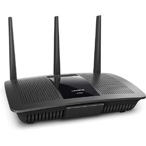 Linksys EA7300 Max-Stream: AC1750 Dual-Band Wi-Fi Router, Gigabit Ethernet Ports, 1,500 square-foot Range, 10 Devices, MU-MIMO (Black) in Kuwait