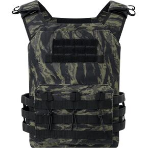 KUIEDIS Tactical Outdoors Vest,Fully Adjustable Breathable,Lightweight Modular Paintball Police Airsoft Vest in Kuwait