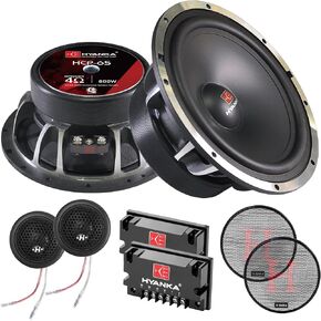 H YANKA HCP-65 6.5-Inch Component Car Speakers, 800W, Complete Set in Kuwait