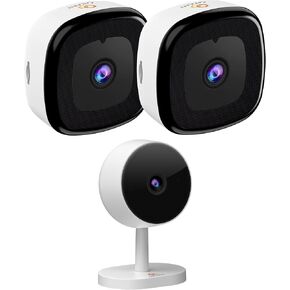 Girafit 2K Window Camera (2 Pack)+5GHz & 2.4GHz Indoor Camera (1 Pack) in Kuwait