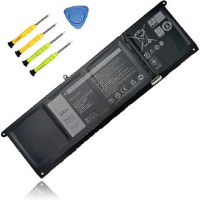 54Wh V6W33 Replacement Laptop Battery for Dell Inspiron 5510 5310 5410 Inspiron 5420 5625 5630 3510 3521 7415 7420 7430 Vostro 3425 5620 Latitude 3320 3330 3420 3520 3530 Series TN70C 15V 4-Cell in Kuwait