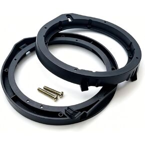 2 PCS Car Speaker Adapter, 6.5 Inches Stereo Narrator Gasket, Replacement Mounting Speaker Bracket Spokesman, Compatible with Honda Fit/Accord/Lingpai/Civic/Chengfan/CRV/Vinzhi in Saudi Arabia