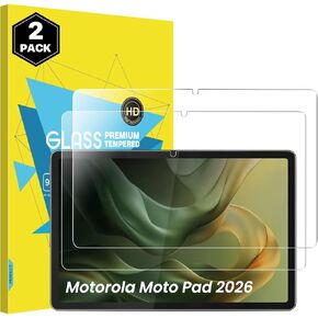 MoKo 2 Pack Screen Protector for Motorola Moto Pad 2026 HD Clear in Kuwait