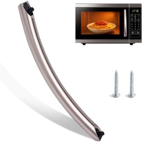 2026 Upgraded ME16A4021AS Microwave Door Handle for Samsung, Silver in Saudi Arabia
