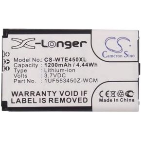 XPS battery compatible with WACOM CTH-470 CTH-470S CTH-670 CTH-670S CTH-670S-DE CTL-470 Intuos5 Touch PTH-450-DE PTH-450-EN PTH-450-ES PN 1UF553450Z-WCM ACK-40403 B056P036-1004 F1134J-711 SLA-A328 in Saudi Arabia