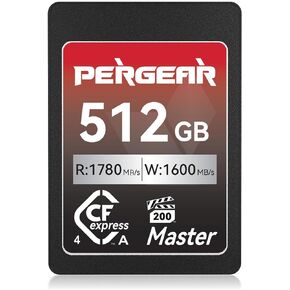 Pergear 512GB CFexpress 4.0 Type A Memory Card, 1780/1600 MB/s VPG200 in Saudi Arabia