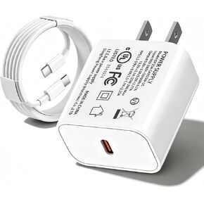 iPhone 17 16 15 Charger/6.6FT Type C to C Charging Cable Cord Long in Saudi Arabia
