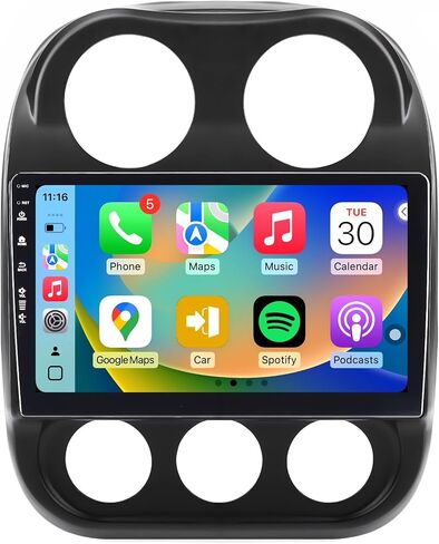 Android 4core 64G Car Radio Stereo for Jeep Compass Patriot 2010-2016 in Saudi Arabia