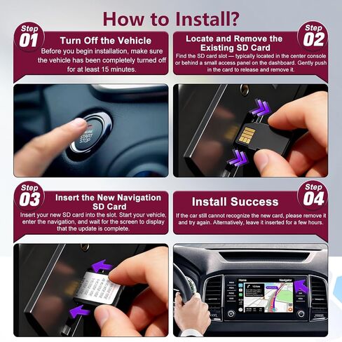 Navigation SD Card for Mazda - Compatible with Mazda CX-5(2021-23), CX-30(2021-23), 3 (2021-23), CX-9(2021-23), CX-50(2022-24), MX-30(2022-23) | Model TD2K66EZ1B | GPS Map Update for USA/CAN/MEX in Kuwait