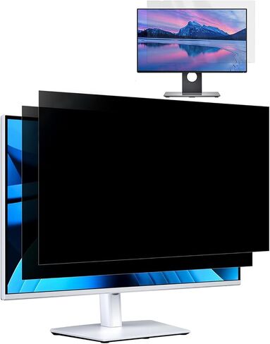 Desktop Computer Privacy Screen, 27in 16:09 Anti Glare Filter Protector with AR Ultra HD Layer for Laptop in Public Places in Kuwait