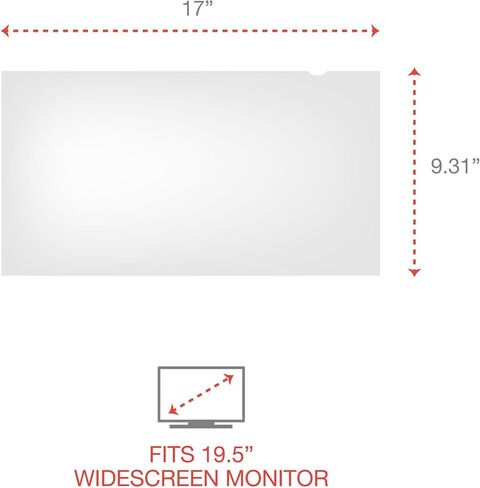 Innovera Blackout Privacy Monitor Filter for 19.5" Widescreen Flat Panel Monitor, 16:9 Aspect Ratio in Kuwait