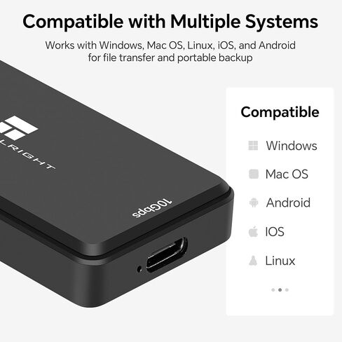 Thermalright HR-EP101 M.2 NVMe SSD Enclosure, 10Gbps USB-C in Kuwait