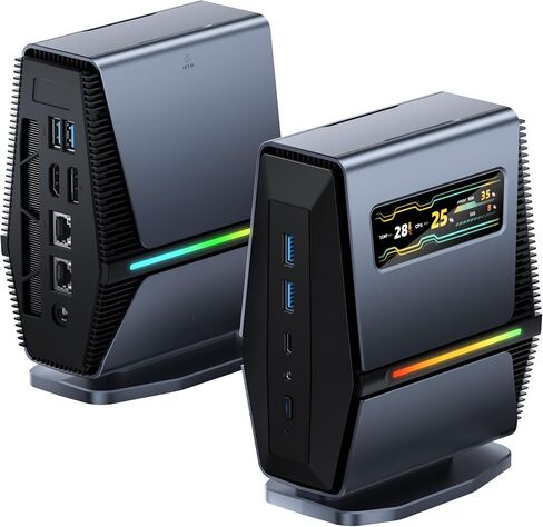 Mini PC AMD Ryzen 7 8745HS, 16GB DDR5 RAM 1TB SSD, Triple 4K Displays in Saudi Arabia