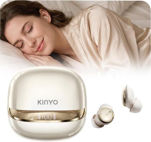 Kinglucky Sleep Earbuds, Active Noise Cancelling Headphones,60+ White Noise in Kuwait