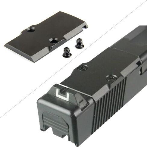 CAHOP RMR Cut Cover Plate Fits Glock Slides 17 19 26, Anodized Aluminum in Kuwait