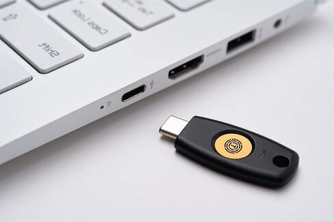 Dual Touch + PIN Security Key Bundle | USB-A & USB-C | FIDO2/WebAuthn/U2F | Passkey | TrustKey T110 & T120 in Kuwait