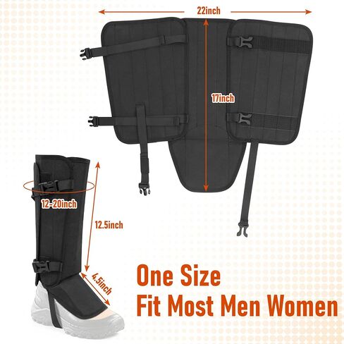IC ICLOVER Snake Gaiters, Lightweight Stab-Resistant Snake Proof Leg Guards in Saudi Arabia