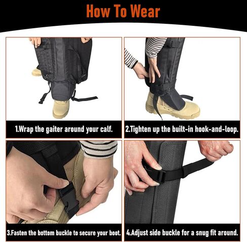 IC ICLOVER Snake Gaiters, Lightweight Stab-Resistant Snake Proof Leg Guards in Saudi Arabia