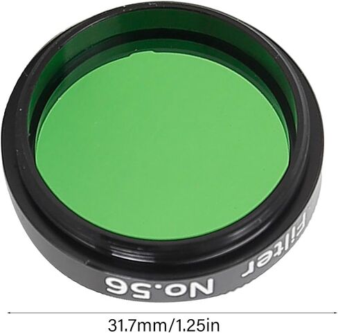 Professional Opticals Glass Filter 6 Color Varieties for Astronomy Enthusiasts Light Transmission Durability Scratch Filter in Kuwait