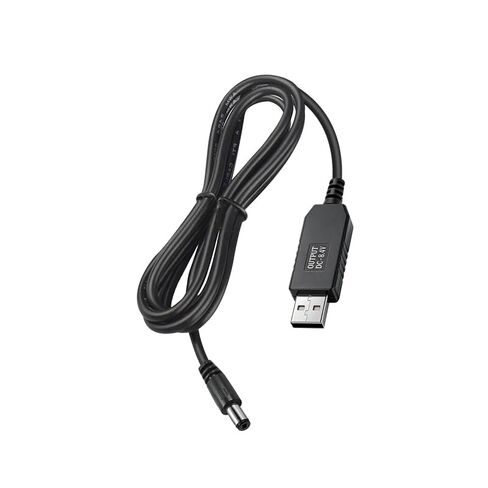 12V USB to DC Boost Power Cable 1M DC5.5x2.1mm PVC Cord in Kuwait