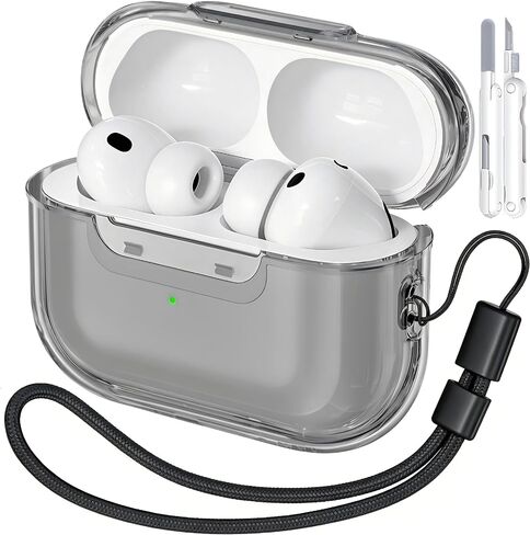 Clear for AirPods Pro 3 Case (Clear Pink) in Kuwait