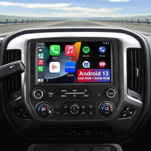 10 Inch Car Stereo for Chevy Silverado GMC Sierra 2014-2018 in Kuwait