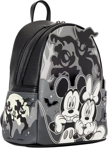 Loungefly Disney: Mickey & Minnie - Ghost - Light-Up and Glow-in-the-Dark - Mini Backpack - Collectible Bags in Kuwait
