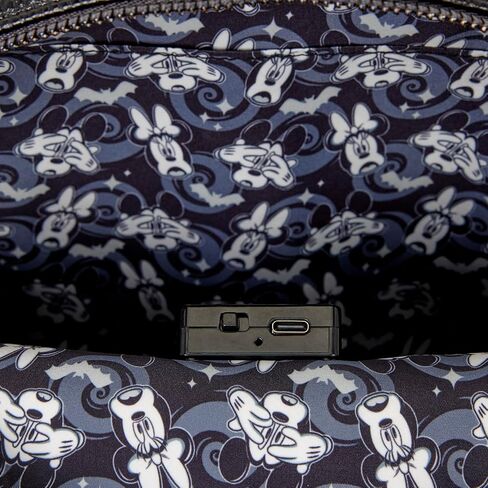 Loungefly Disney: Mickey & Minnie - Ghost - Light-Up and Glow-in-the-Dark - Mini Backpack - Collectible Bags in Kuwait
