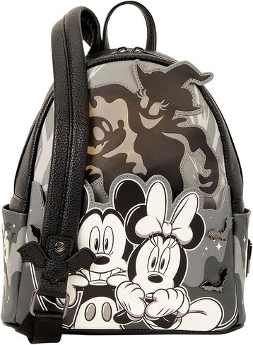 Loungefly Disney: Mickey & Minnie - Ghost - Light-Up and Glow-in-the-Dark - Mini Backpack - Collectible Bags in Kuwait