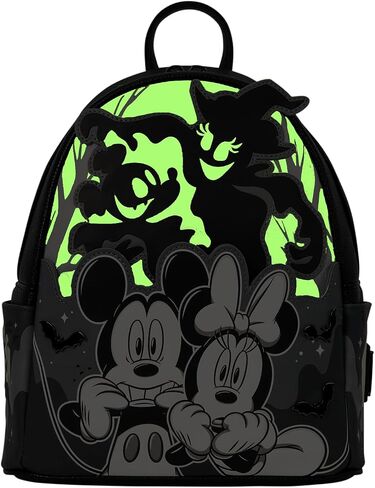 Loungefly Disney: Mickey & Minnie - Ghost - Light-Up and Glow-in-the-Dark - Mini Backpack - Collectible Bags in Kuwait