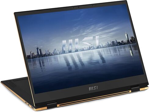 MSI Summit E13 Flip Evo (2024) 13.4" FHD+ 120Hz Professional 2 in 1 Laptop: Intel Core i7-1360P, Intel Iris Xe, 16GB LPDDR5, 1TB NVMe SSD, Thunderbolt 4, WiFi 6E, Win 11 Home: Ink Black A13MT-243US in Kuwait