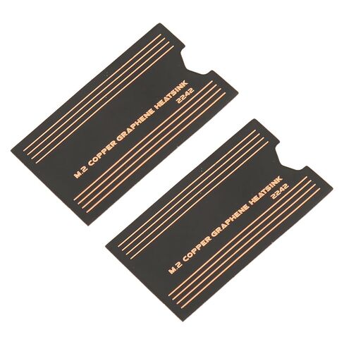 2242 SSD Thermal Pad, 0.15mm Brass Graphene in Kuwait