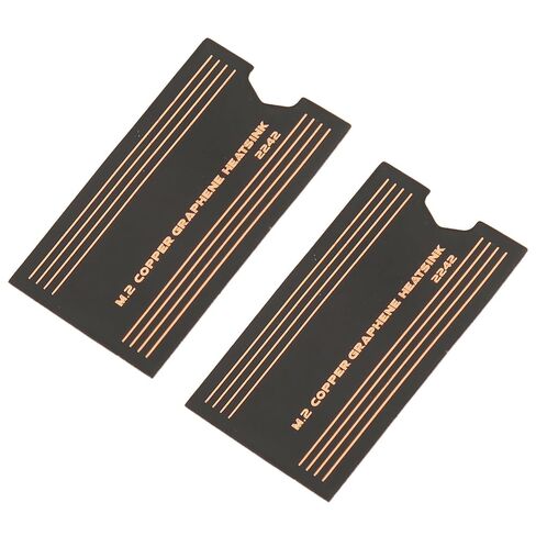 2242 SSD Thermal Pad, 0.15mm Brass Graphene in Kuwait