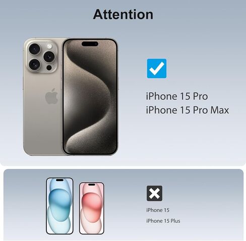 SPARIN 4 Pack Camera Lens Protector for iPhone 15 Pro/iPhone 15 Pro Max in Kuwait