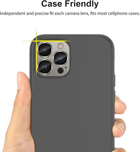 SPARIN 4 Pack Camera Lens Protector for iPhone 15 Pro/iPhone 15 Pro Max in Kuwait
